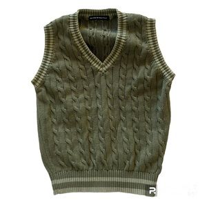 Brandy Melville Sage Green Sweater Vest